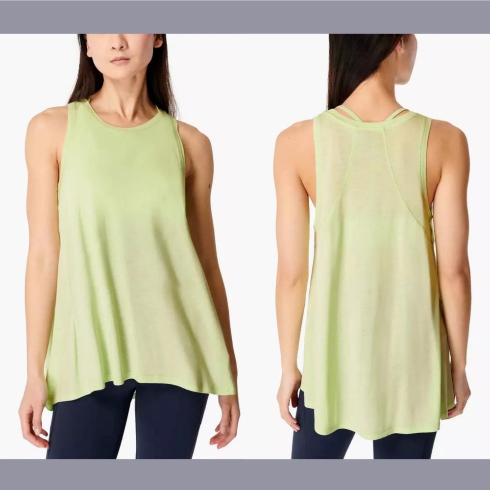 NWT Sweaty Betty [ XS ] Easy Peazy Tank Top‎ in Utopia Green